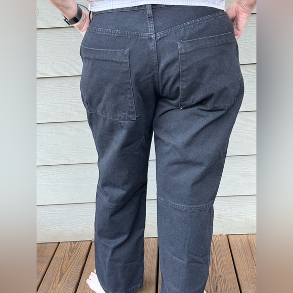 Cargo style black jeans, size L. - Picture 3 of 3